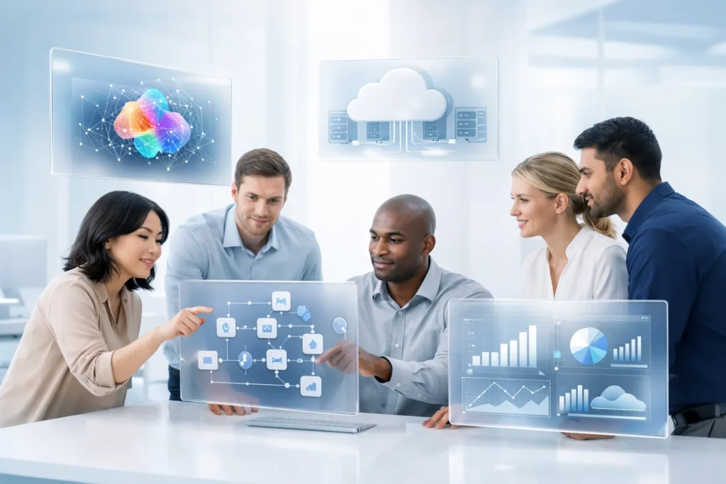 Enterprise generative AI solutions and intelligent automation capabilities – Elite eXceed